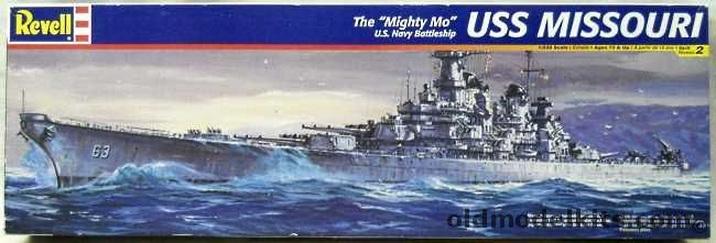 Revell 1/534 USS Missouri BB63  'Mighty Mo' Battleship, 85-0301 plastic model kit